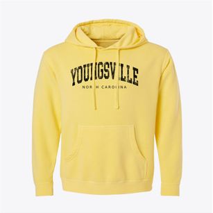 Youngsville North Carolina Urban Vibe Pigment-Dyed Hoodie