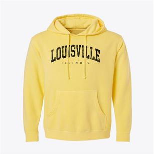 Louisville Illinois Urban Vibe Pigment-Dyed Hoodie