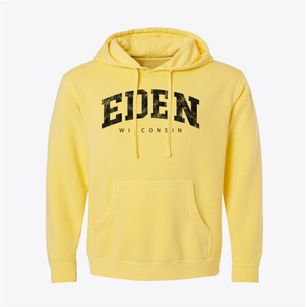 Eden Wisconsin Urban Vibe Pigment-Dyed Hoodie