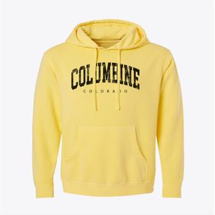 Columbine Colorado Urban Vibe Pigment-Dyed Hoodie