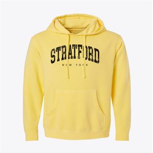 Stratford New York Urban Vibe Pigment-Dyed Hoodie