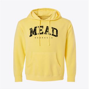 Mead Nebraska Urban Vibe Pigment-Dyed Hoodie