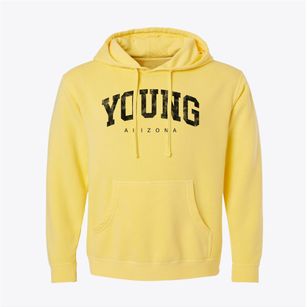 Young Arizona Urban Vibe Pigment-Dyed Hoodie