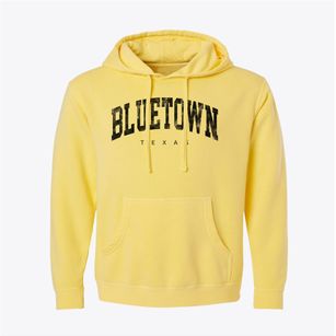 Bluetown Texas Urban Vibe Pigment-Dyed Hoodie