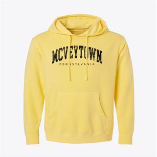 Mcveytown Pennsylvania Urban Vibe Pigment-Dyed Hoodie