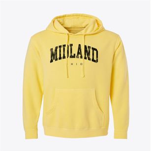Midland Ohio Urban Vibe Pigment-Dyed Hoodie