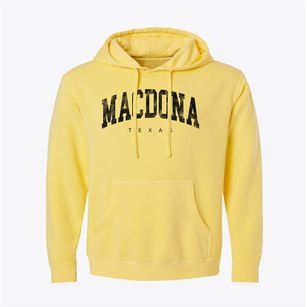 Macdona Texas Urban Vibe Pigment-Dyed Hoodie