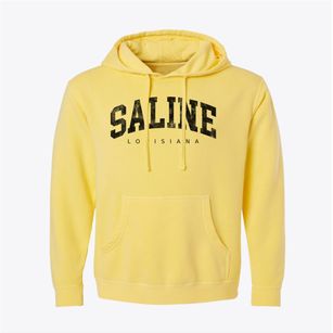 Saline Louisiana Urban Vibe Pigment-Dyed Hoodie