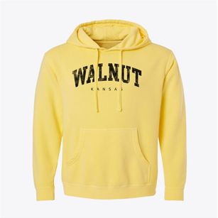 Walnut Kansas Urban Vibe Pigment-Dyed Hoodie
