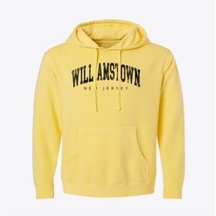Williamstown New Jersey Urban Vibe Pigment-Dyed Hoodie