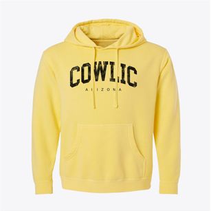Cowlic Arizona Urban Vibe Pigment-Dyed Hoodie