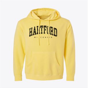 Hartford Wisconsin Urban Vibe Pigment-Dyed Hoodie