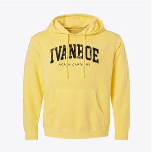 Ivanhoe North Carolina Urban Vibe Pigment-Dyed Hoodie