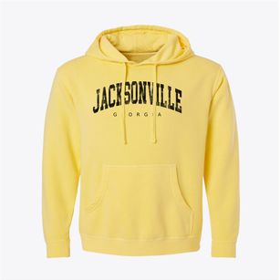 Jacksonville Georgia Urban Vibe Pigment-Dyed Hoodie