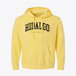 Hidalgo Illinois Urban Vibe Pigment-Dyed Hoodie