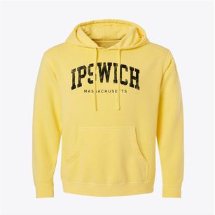 Ipswich Massachusetts Urban Vibe Pigment-Dyed Hoodie