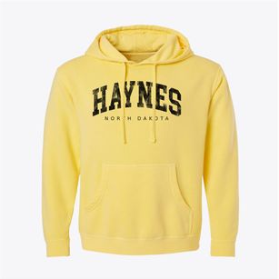 Haynes North Dakota Urban Vibe Pigment-Dyed Hoodie