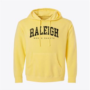 Raleigh North Dakota Urban Vibe Pigment-Dyed Hoodie