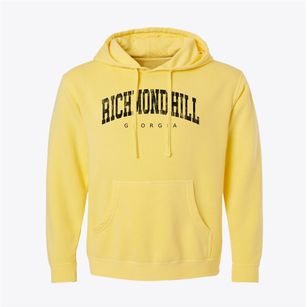 Richmond Hill Georgia Urban Vibe Pigment-Dyed Hoodie