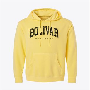 Bolivar Missouri Urban Vibe Pigment-Dyed Hoodie