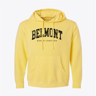 Belmont North Carolina Urban Vibe Pigment-Dyed Hoodie