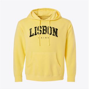 Lisbon Maine Urban Vibe Pigment-Dyed Hoodie