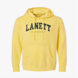 Lanett Alabama Urban Vibe Pigment-Dyed Hoodie