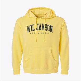 Williamson West Virginia Urban Vibe Pigment-Dyed Hoodie