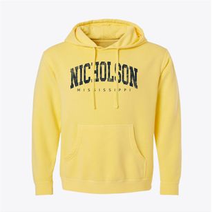Nicholson Mississippi Urban Vibe Pigment-Dyed Hoodie