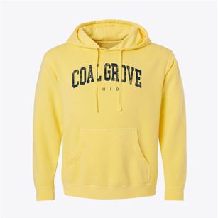 Coal Grove Ohio Urban Vibe Pigment-Dyed Hoodie