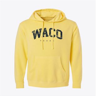 Waco Texas Urban Vibe Pigment-Dyed Hoodie