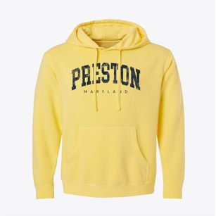 Preston Maryland Urban Vibe Pigment-Dyed Hoodie