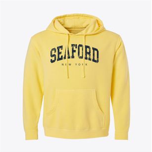 Seaford New York Urban Vibe Pigment-Dyed Hoodie