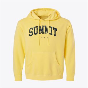 Summit Utah Urban Vibe Pigment-Dyed Hoodie
