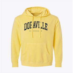 Doraville Georgia Urban Vibe Pigment-Dyed Hoodie