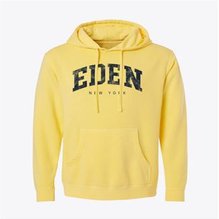 Eden New York Urban Vibe Pigment-Dyed Hoodie