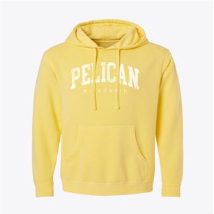 Pelican Wisconsin Urban Vibe Pigment-Dyed Hoodie