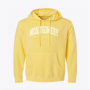 Montgomery West Virginia Urban Vibe Pigment-Dyed Hoodie