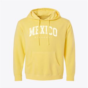 Mexico Missouri Urban Vibe Pigment-Dyed Hoodie