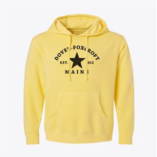 Dover-foxcroft Maine Star Pigment-Dyed Hoodie
