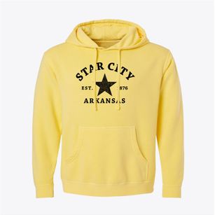 Star City Arkansas Star Pigment-Dyed Hoodie