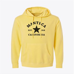 Manteca California Star Pigment-Dyed Hoodie