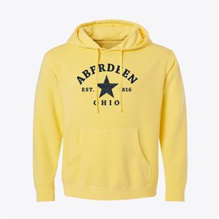 Aberdeen Ohio Star Pigment-Dyed Hoodie