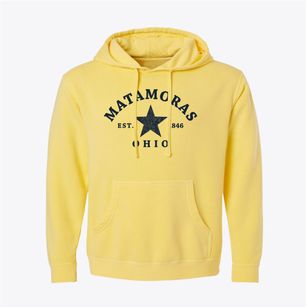 Matamoras Ohio Star Pigment-Dyed Hoodie