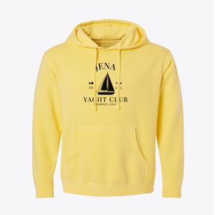Jena Louisiana Yacht Club Pigment-Dyed Hoodie