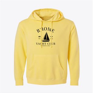 Rhome Texas Yacht Club Pigment-Dyed Hoodie