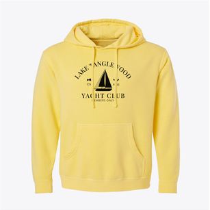 Lake Tanglewood Texas Yacht Club Pigment-Dyed Hoodie