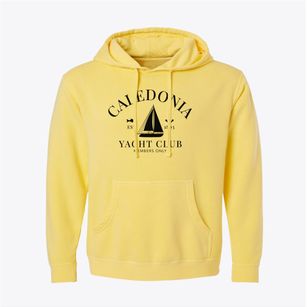 Caledonia Ohio Yacht Club Pigment-Dyed Hoodie
