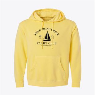 Armstrong Creek Wisconsin Yacht Club Pigment-Dyed Hoodie