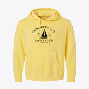 Chebeague Island Maine Yacht Club Pigment-Dyed Hoodie